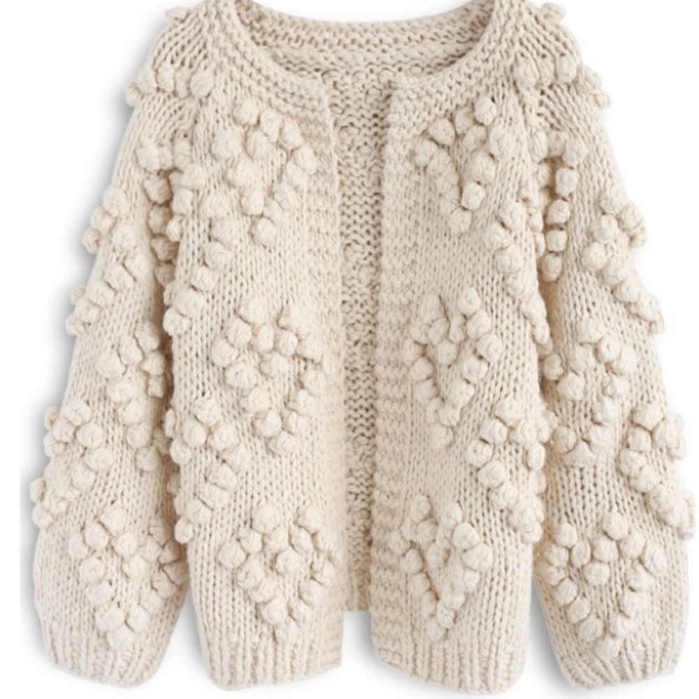 ChicWish KNIT YOUR LOVE CARDIGAN